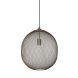 Hanglamp Maroggia bruin rond 40cm koper 1-lichts