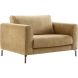 Loveseat Linoza bouclé lichtbruin premium comfort