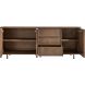 Dressoir Calvo 80x200x45 cm bruin