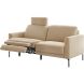 2,5 zitsbank Moscato pocketvering beige relaxfunctie links