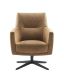 Draaifauteuil Morini pocket/HR-schuim zitting camel