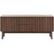 TV-meubel Arrosto eikenhout 58x135x40 cm Dark Roast