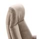 Relaxfauteuil Serio beige donker hout premium comfort