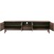 TV-meubel Arrosto eikenhout 58x225x40 cm Dark Roast