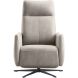 Relaxfauteuil Lanciare elektrisch lichtgrijs