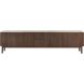 TV-meubel Arrosto eikenhout 58x225x40 cm Dark Roast