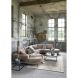 Hoekbank Aziri pocket visco zitting taupe