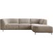 Hoekbank rechts Pantini taupe supreme comfort