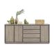 Dressoir Lavio (203 cm) eiken slate