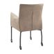Armstoel Barola microvezel taupe