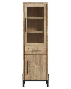 Vitrinekast Ricardi (64 Cm) mango decor