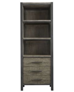 Boekenkast Morandi (72 cm) eiken grey
