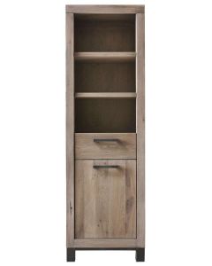 Boekenkast Hevano (57 Cm) eikenhout moose