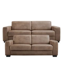 Bankstel 4+3 Moletti HR-schuim zitting bruin