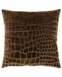 Sierkussen Vestreno 45x45 coconut bruin