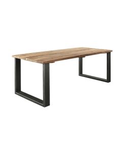 Eettafel Romaro 250x105 teakhout mix rough