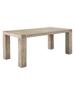 Eettafel Bassano L220xB100 acaciahout light grey