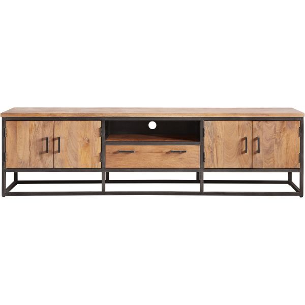 TV-meubel Mesola (220 Cm) mango natural
