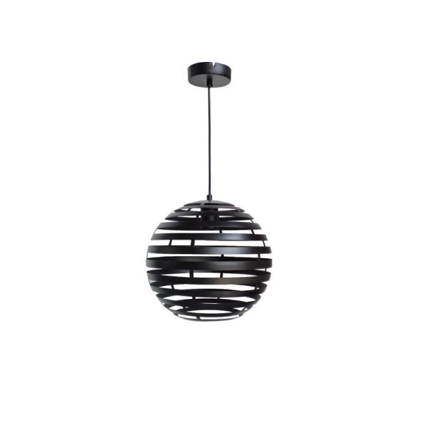 Hanglamp Fiorenza Ø 30 cm zwart staal