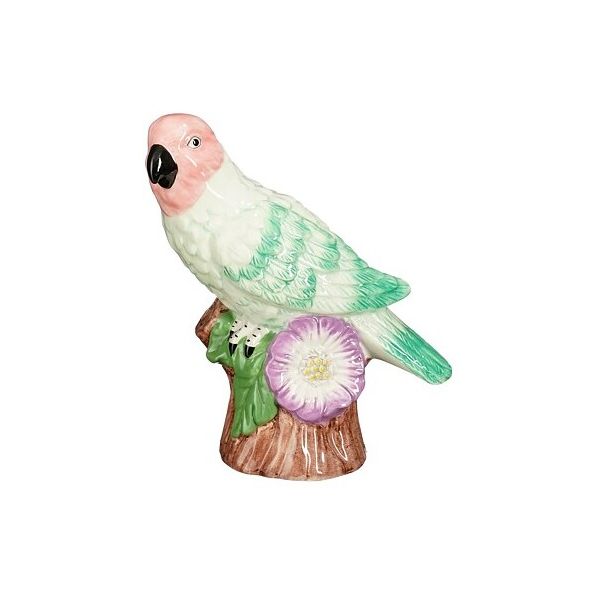 Decoratiebeeld Palmoli papegaai roze