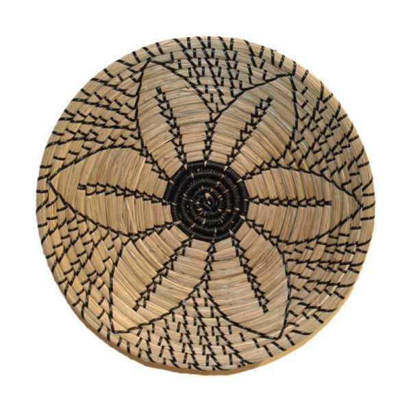 Wandhanger Arcana rond 38 cm bruin zwart