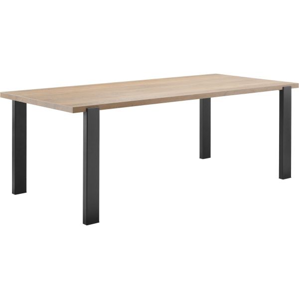 Eettafel Adanti 220x100 cm rechthoekig