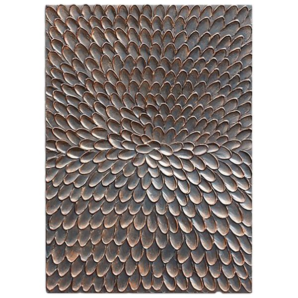 Wandornament Pictura 80x120 cm rechthoekig bruin