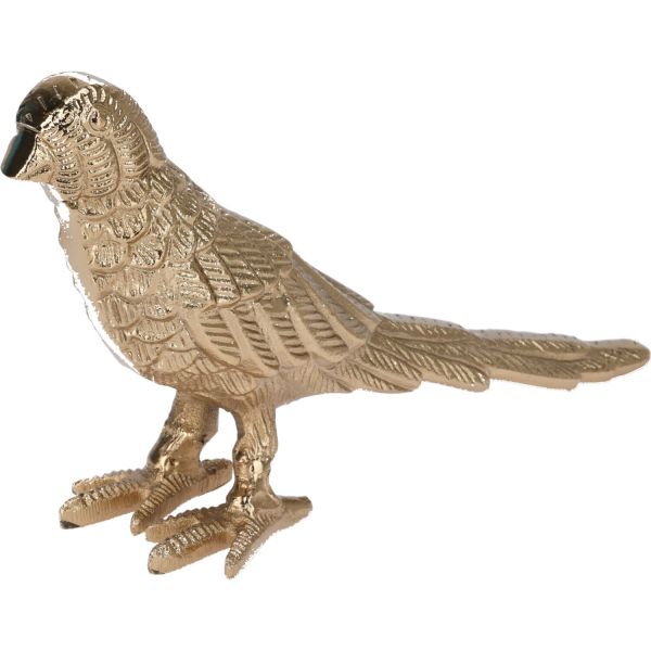 Decoratiebeeld Mussolente vogel goud