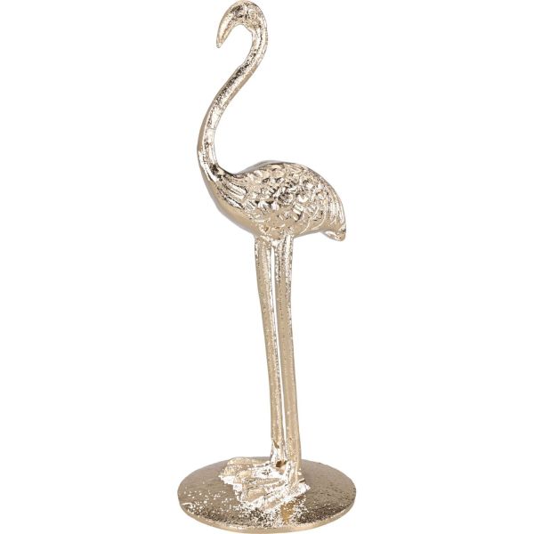 Decoratiebeeld Mussolente flamingo goud