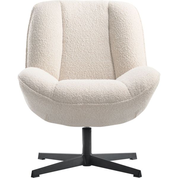 Draaifauteuil Fortenza ecru