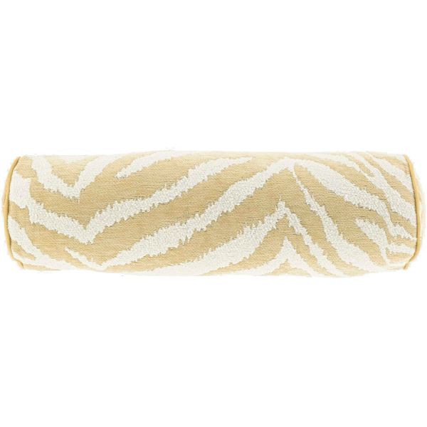 Sierkussen Foglia 15x45cm rol beige