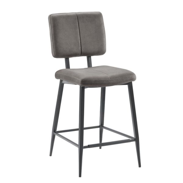 Barkruk Gento microvezel antraciet