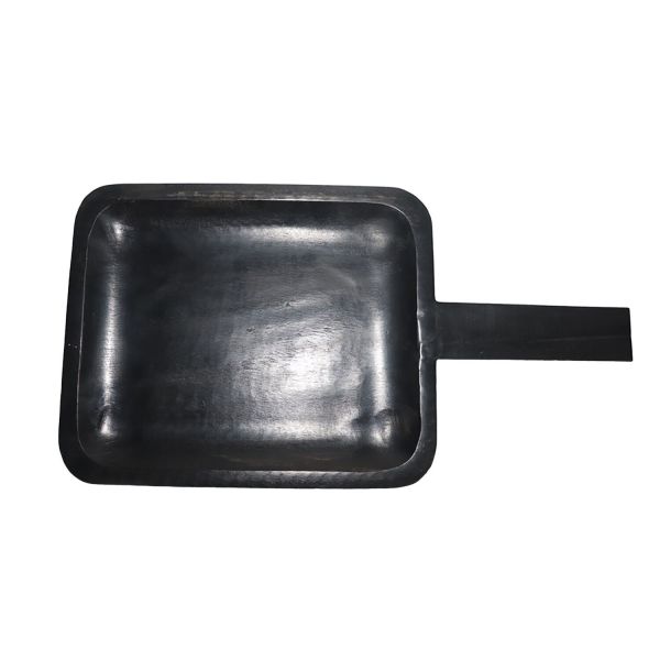 Decoratieschaal Lomnato zwart 25x48 cm