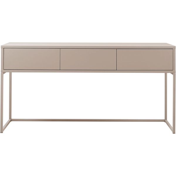 Sidetable Parete 150x40 cm rechthoekig grijs