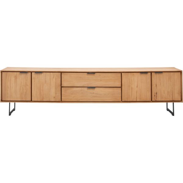 Tv-meubel Aska (234 Cm) teak naturel brushed