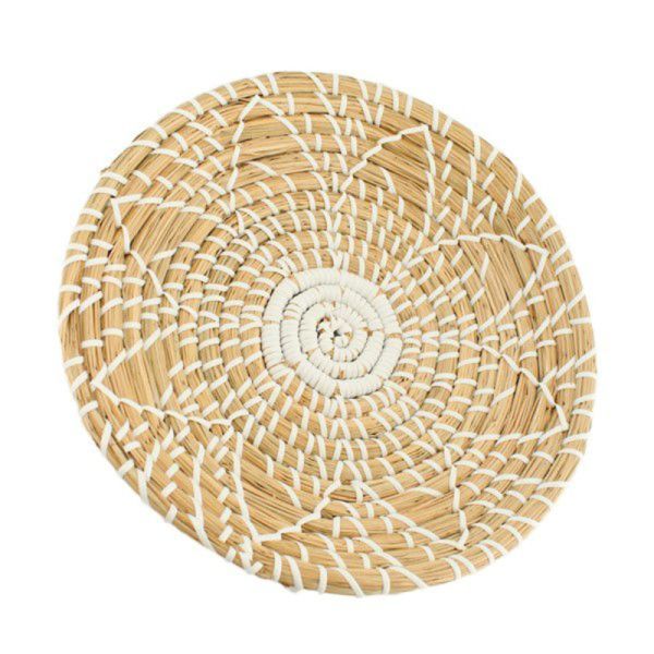 Wandhanger Arcana rond 28 bruin wit