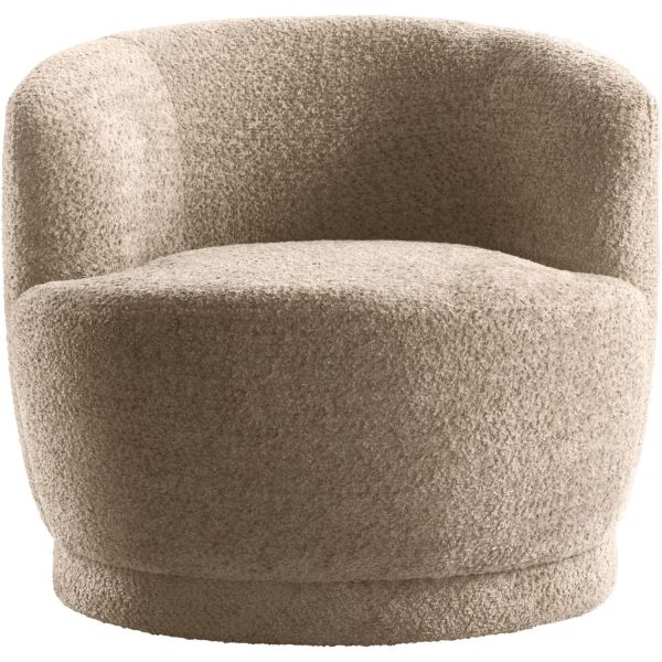 Draaifauteuil Fiumi taupe