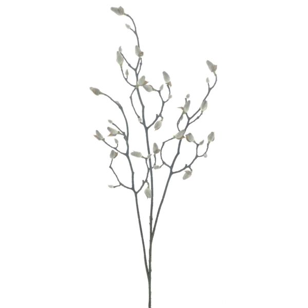 Kunsttak Varenzo magnolia knop L zwart