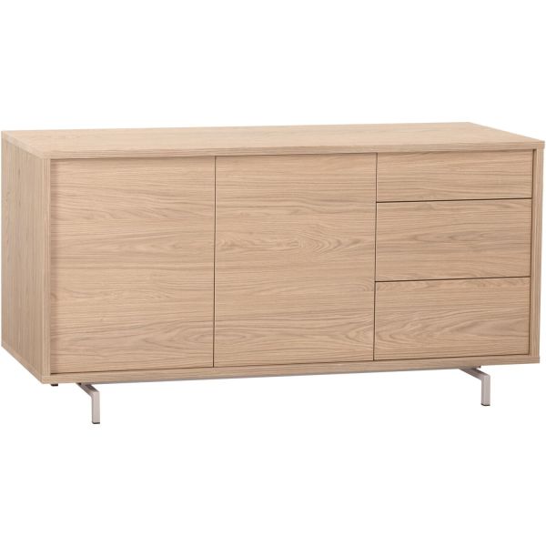 Dressoir Famosa 76x150x45 cm bruin