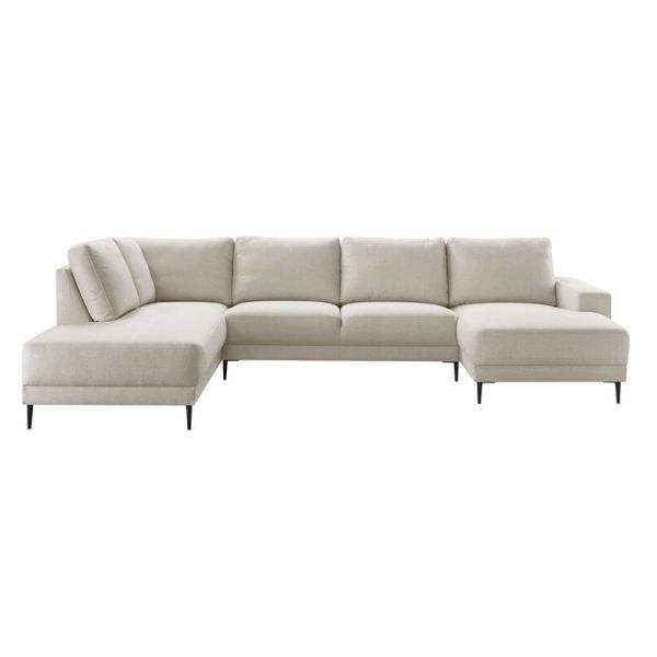 Hoekbank links Portona ecru basic comfort