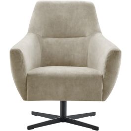 Draaifauteuil Gudo beige