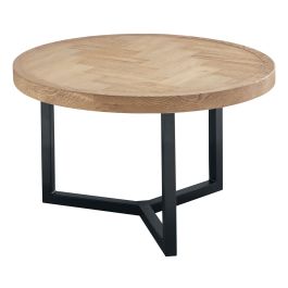 Bijzettafel Vinito 60 cm rond (1 stuk) eiken fineer naturel