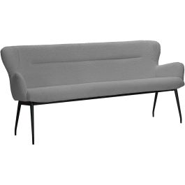 Eetkamerbank Lembo 190 cm grijs