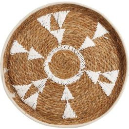 Wandhanger Carraro rond 42 cm medium bruin