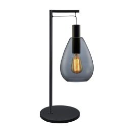 Tafellamp Felinio smoke glas 1-lichts hangend