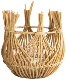 Windlicht Tizzano rond 23 cm