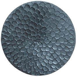 Wandpaneel Pictura 100 cm rond zilver