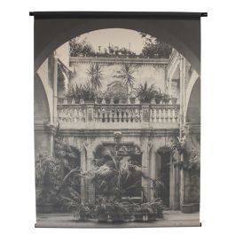 Wandkleed Trissino zwart