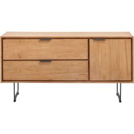 Tv-meubel Aska (117 Cm) teak naturel brushed