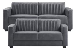 Bankstel 3+2,5 Arpeggio polyether zitting antraciet